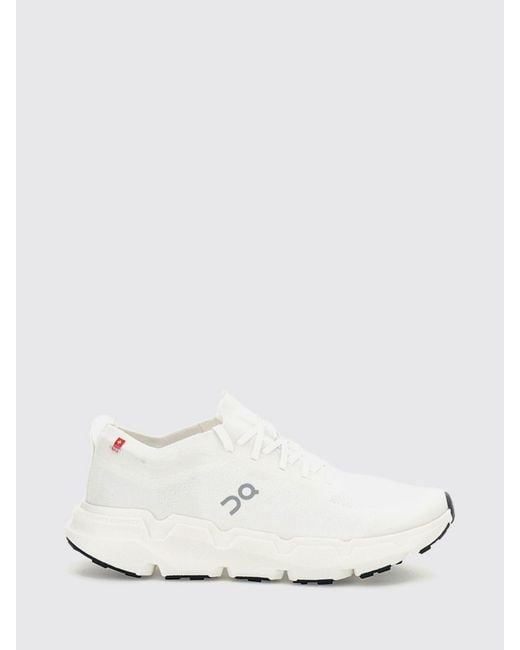 On Shoes White Cloudsoma Lightweight Breathable Mesh Sneakers for men
