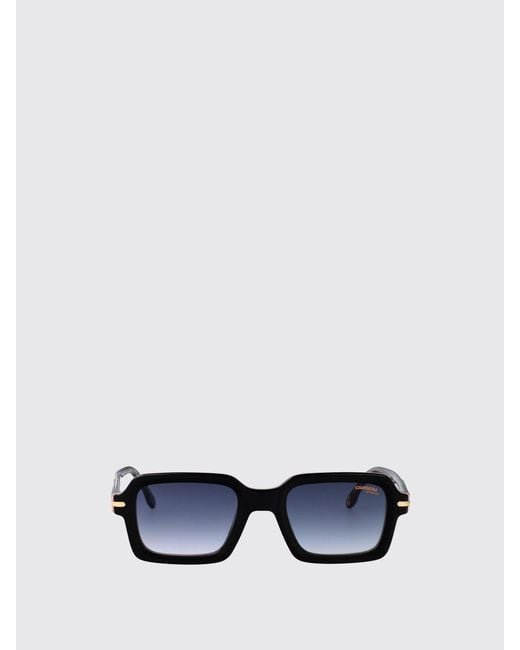 Carrera Blue Rectangular Acetate Sunglasses With Gradient Lenses for men