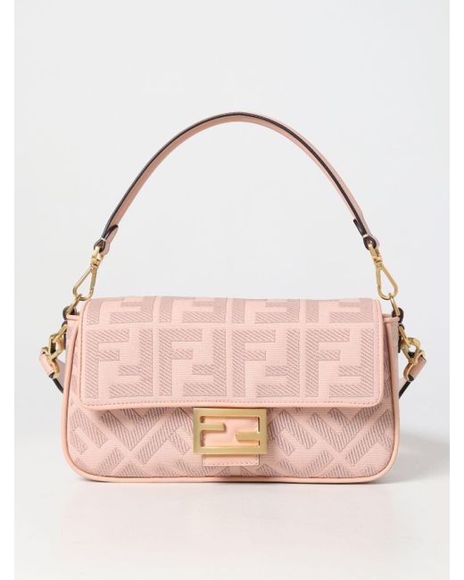 Fendi Pink Shoulder Bag