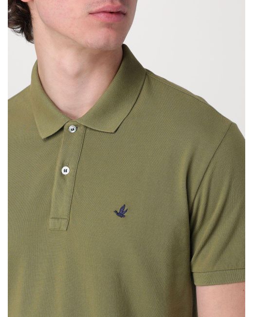 Brooksfield Green Polo Shirt for men