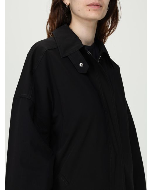 Totême Black Raincoat