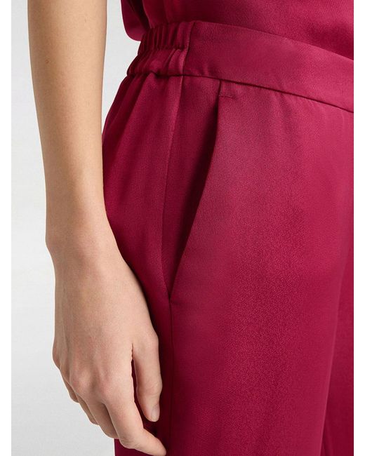 Momoní Red MomonÌ Viscose Palazzo Trousers
