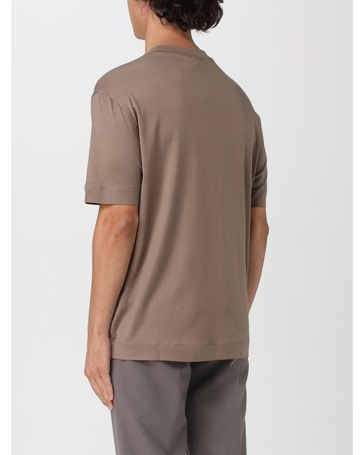Emporio Armani Brown T-Shirt for men