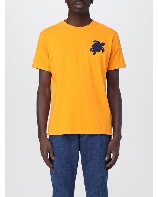 Vilebrequin Orange T-shirt for men