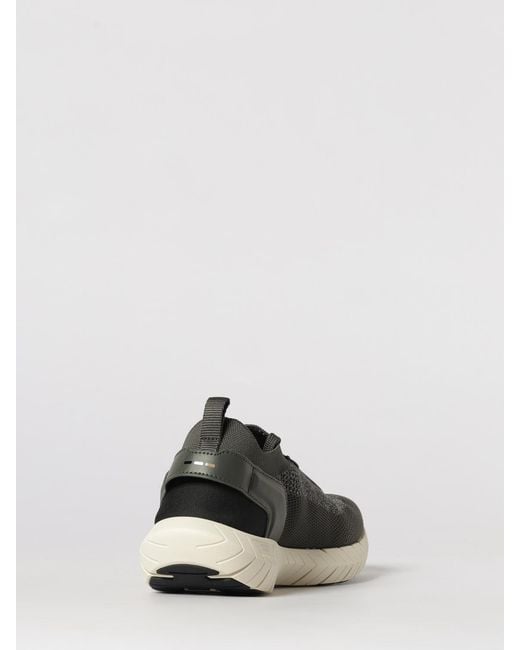 Boss White Motion Sneakers for men