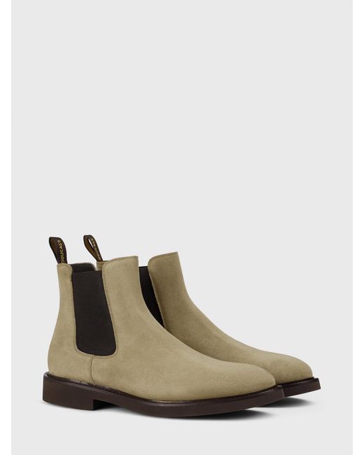 Doucal's Brown Suede Ankle Boots for men