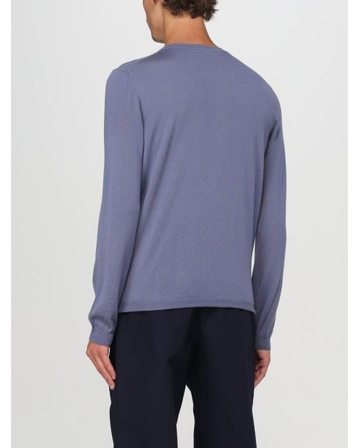 Giorgio Armani Blue Sweater for men