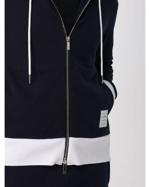 Thom Browne Blue Sweatshirt for men
