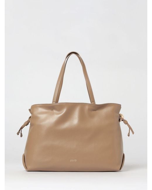Liu Jo Natural Riccy Faux Leather Bag