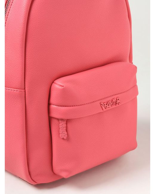 DISCLAIMER Pink Backpack for men