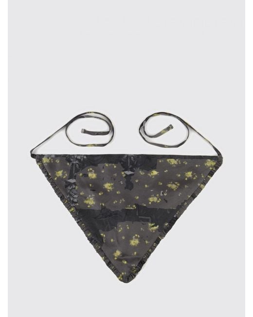 Ganni Gray Scarf