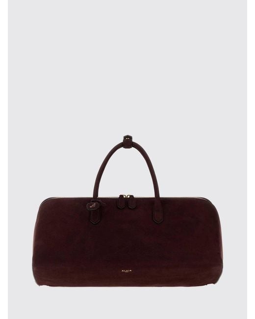 Alaïa Purple Shoulder Bag