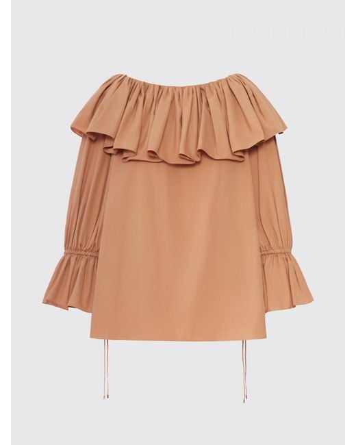 Chloé Brown ChloÉ Cotton Blouse