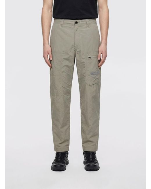 Parajumpers Gray Technical Fabric Cargo Trousers for men