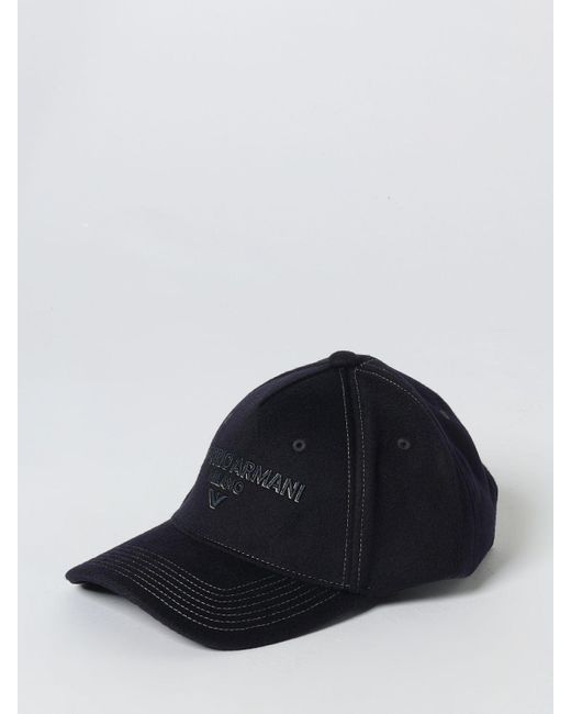 Emporio Armani Hat in Black for Men Lyst