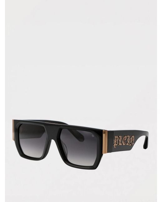 Philipp Plein Black Sunglasses for men