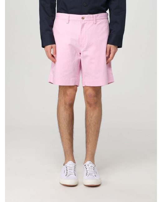 Pantalones cortos Polo Ralph Lauren de hombre de color Pink