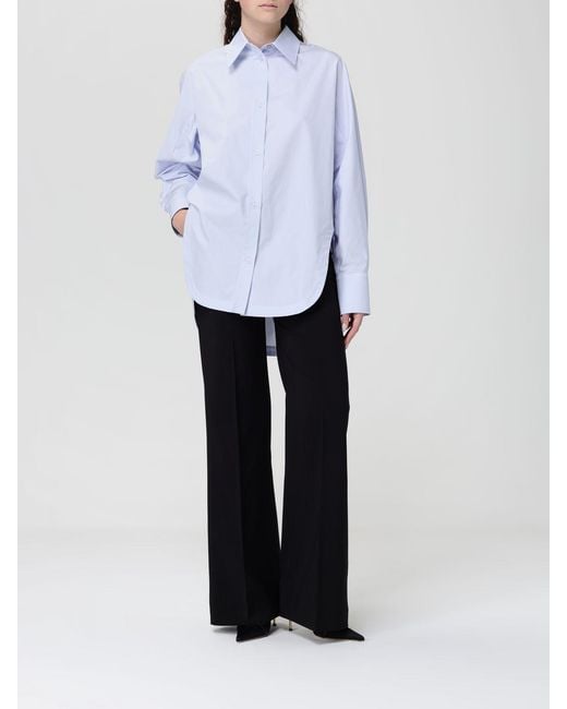 Sportmax White Classic Cotton Poplin Shirt