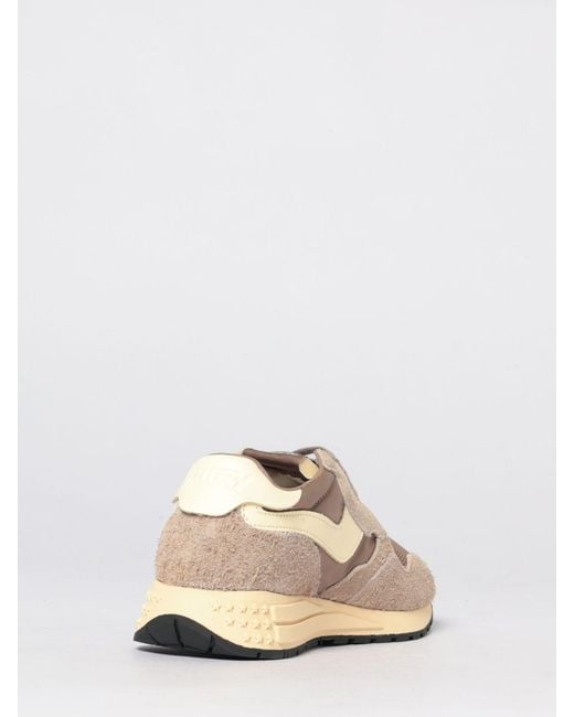 Autry Natural Suede And Nylon Reelwind Sneakers for men