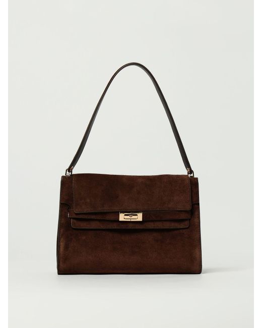 Tory Burch Brown Schultertasche Damen