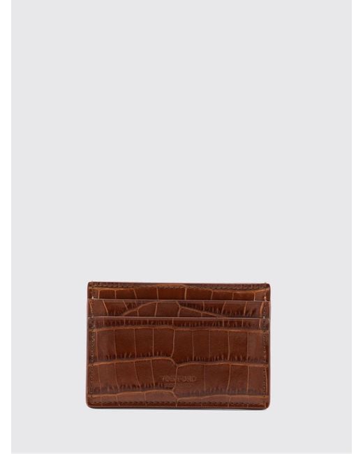 Tom Ford Brown Wallet for men