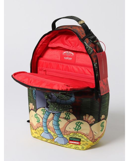 Zaino Bender Money Dlxr di Sprayground in Gray da Uomo