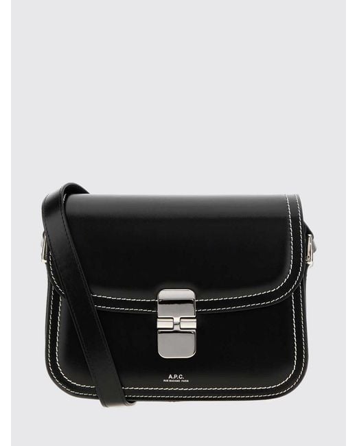 A.P.C. Black Handbag
