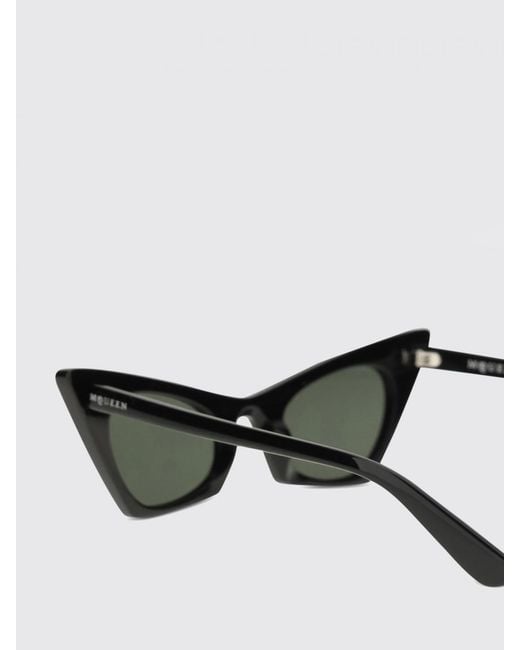 McQueen Gray Acetate Sunglasses