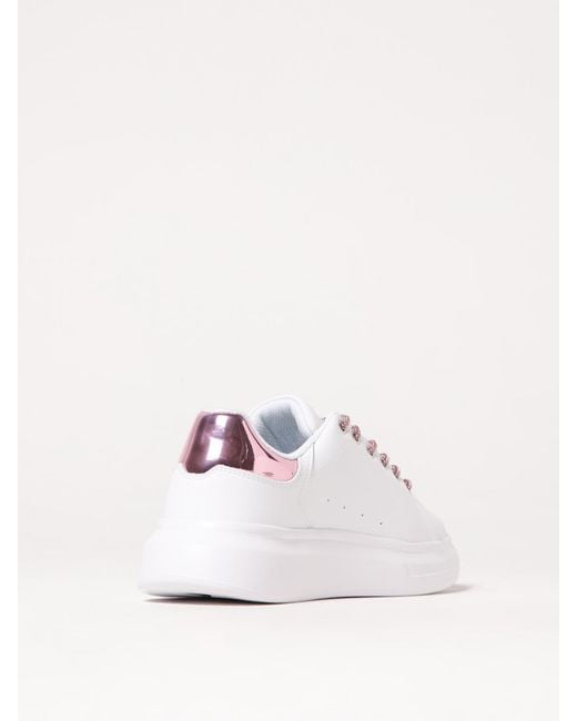 Just Cavalli Natural Rose Platform Sneakers
