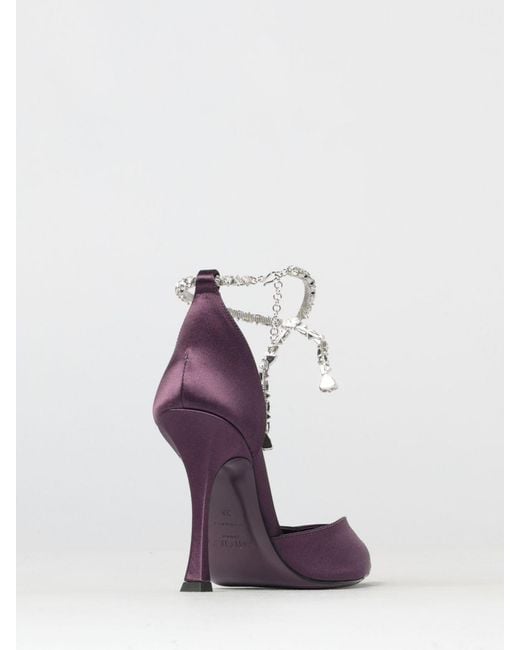 Jimmy Choo Pink Stevie Satin Pump With Jewel Strap