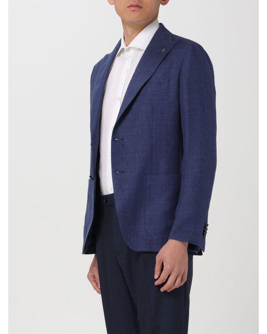 Tagliatore Blue Jacket for men