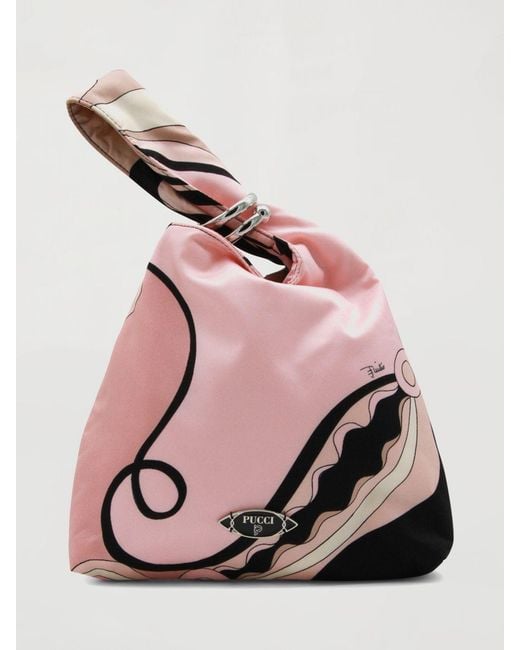 Emilio Pucci Pink Shoulder Bag