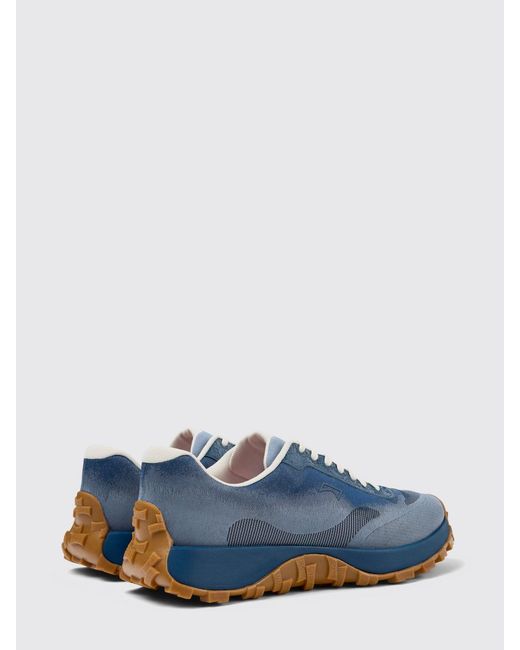 Camper Blue Drift Trail Recycled Fabric Sneakers for men