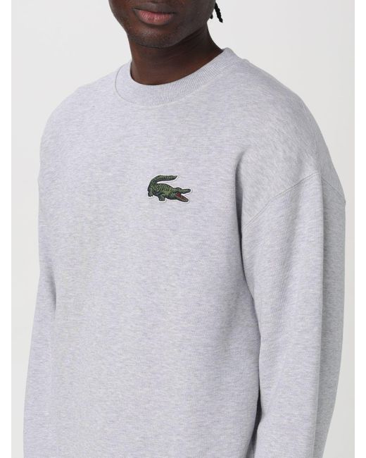 Lacoste Gray Sweatshirt for men