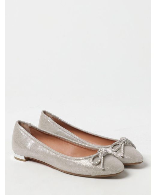 Aquazzura Ballet Pumps in White Lyst