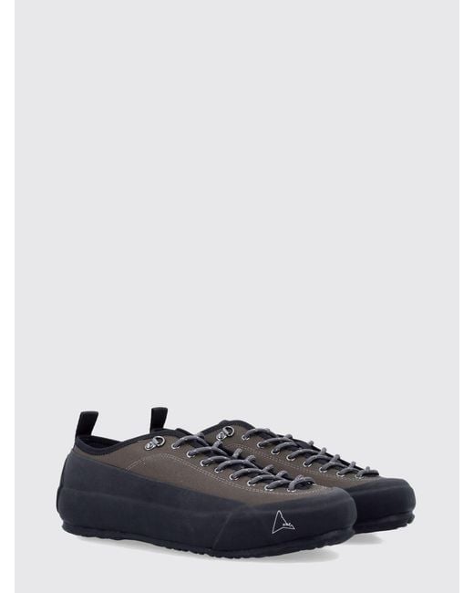 Roa Blue Tuff Cotton Canvas And Rubber Sneakers for men
