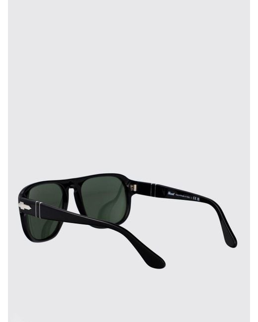 Persol Black Acetate Sunglasses for men