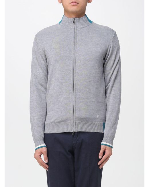 Manuel Ritz Gray Jumper for men