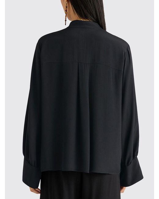 Momoní Blue Momon&Igrave Silk Blend Shirt