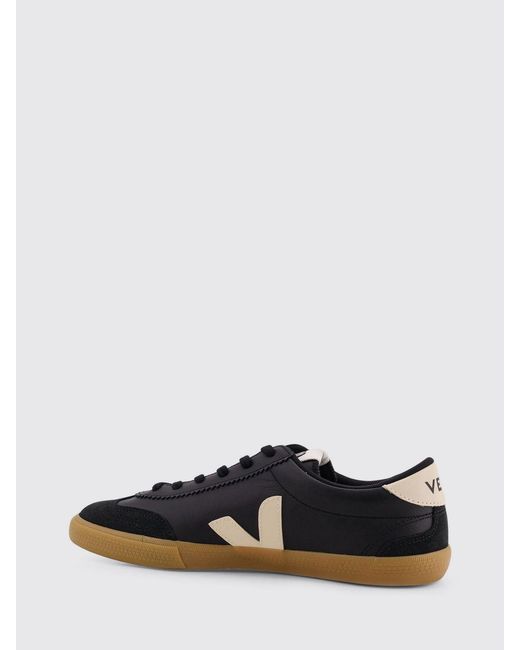 Veja White Volley O.T. Leather Sneakers for men