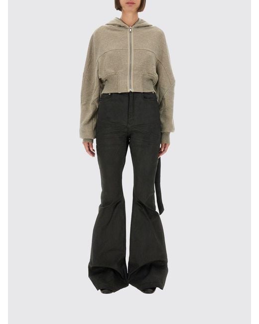 Rick Owens Gray Sweatshirt