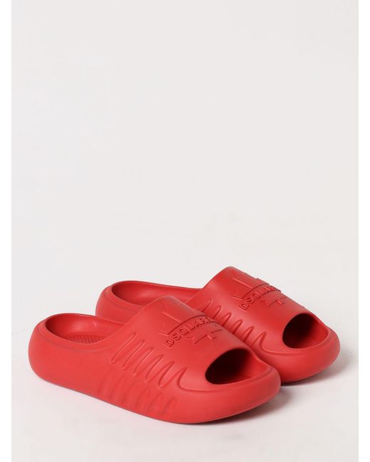 Zapatos DSquared² de hombre de color Red