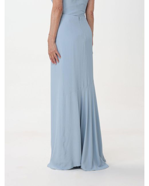 Erika Cavallini Semi Couture Blue Skirt