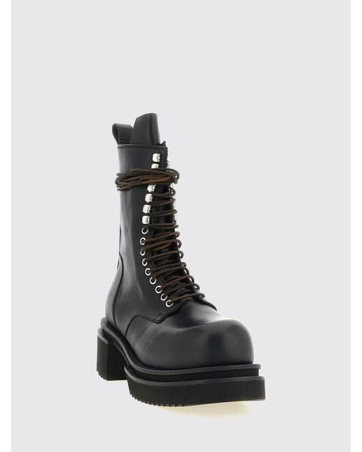 Rick Owens Black Boot for men