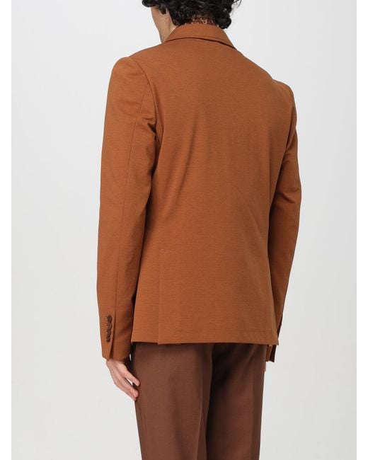 Daniele Alessandrini Brown Blazer for men