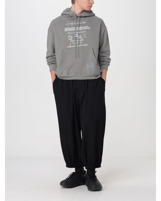 Sweatshirt Yohji Yamamoto pour homme en coloris Gray