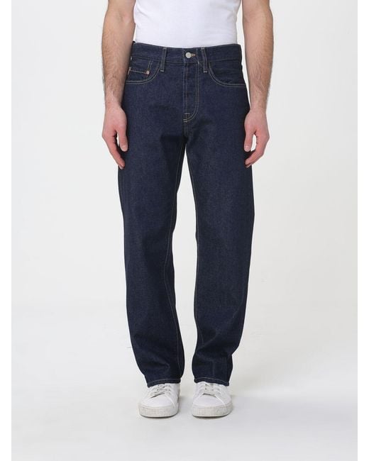 CYCLE Blue Straight Jeans for men