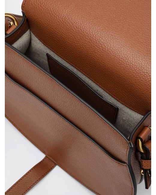 Chloé Brown ChloÉ Grained Leather Marcie Bag