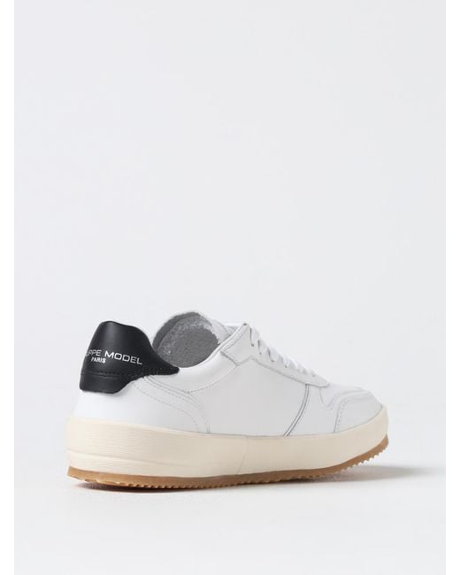 Philippe Model White Sneakers