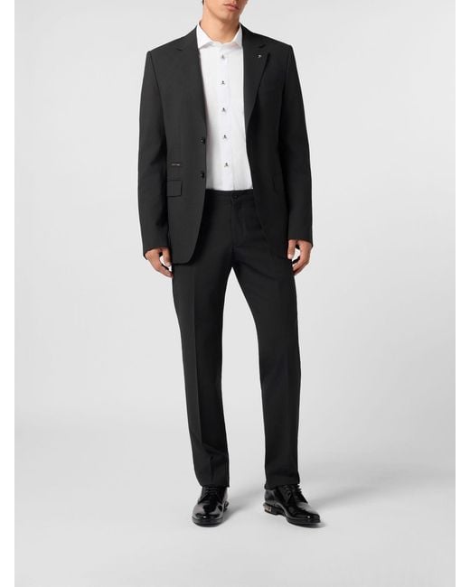 Philipp Plein Black Blazer for men